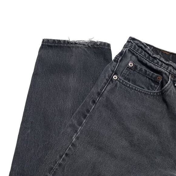 VINTAGE Levi's 505 Relaxed Fit Straight Leg Stone Wash Denim Jeans - Picture 5 of 12